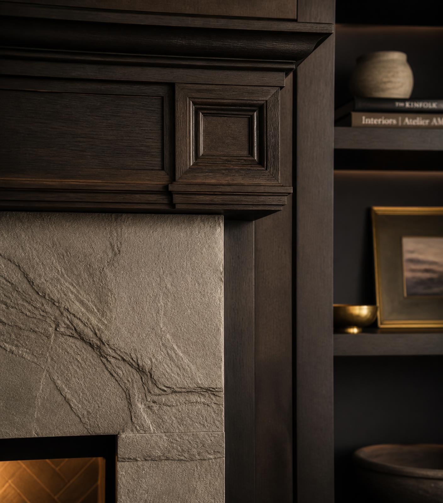 Premium custom millwork and stone detailing in a CONHECT luxury renovation
